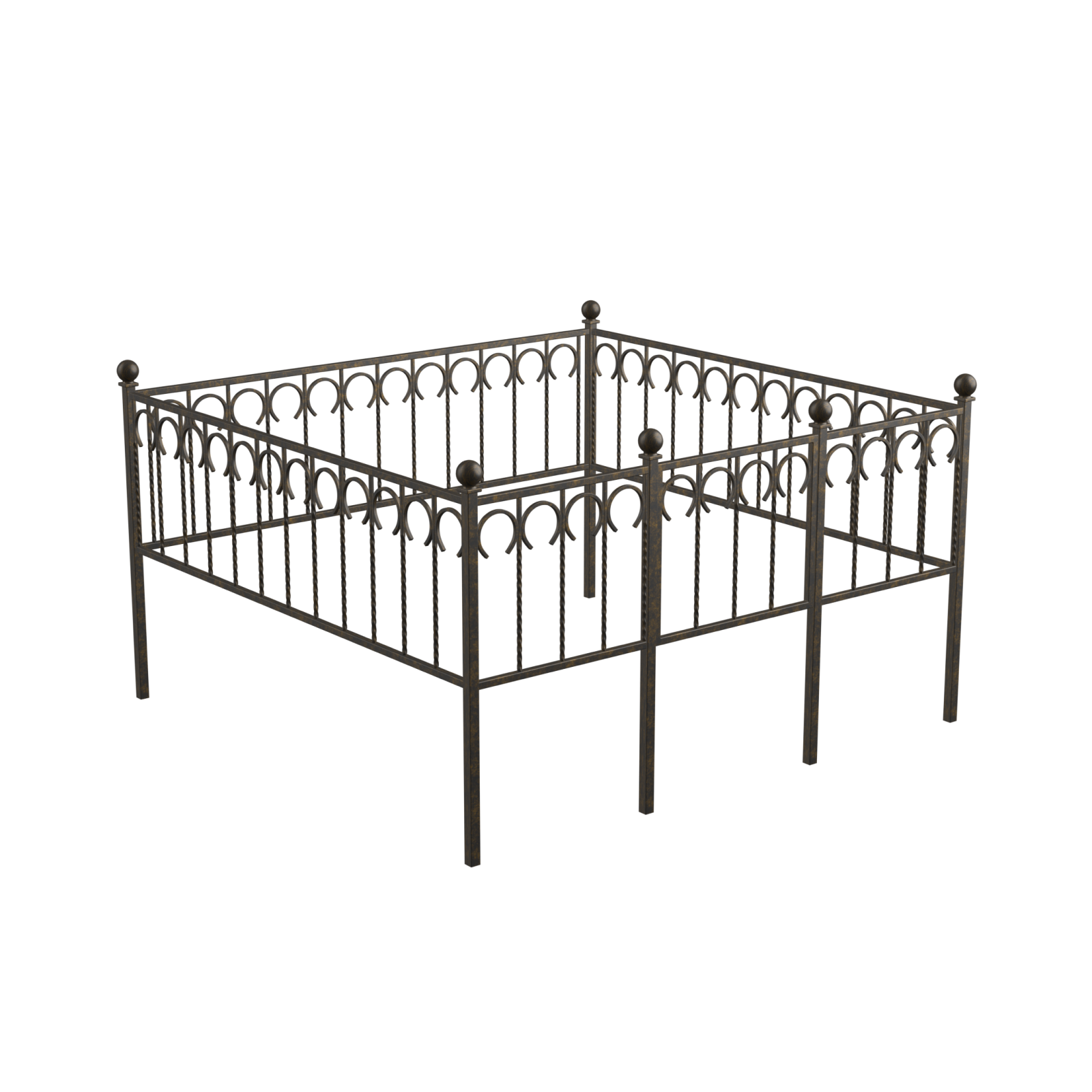 Ограда ОК-001 - фото