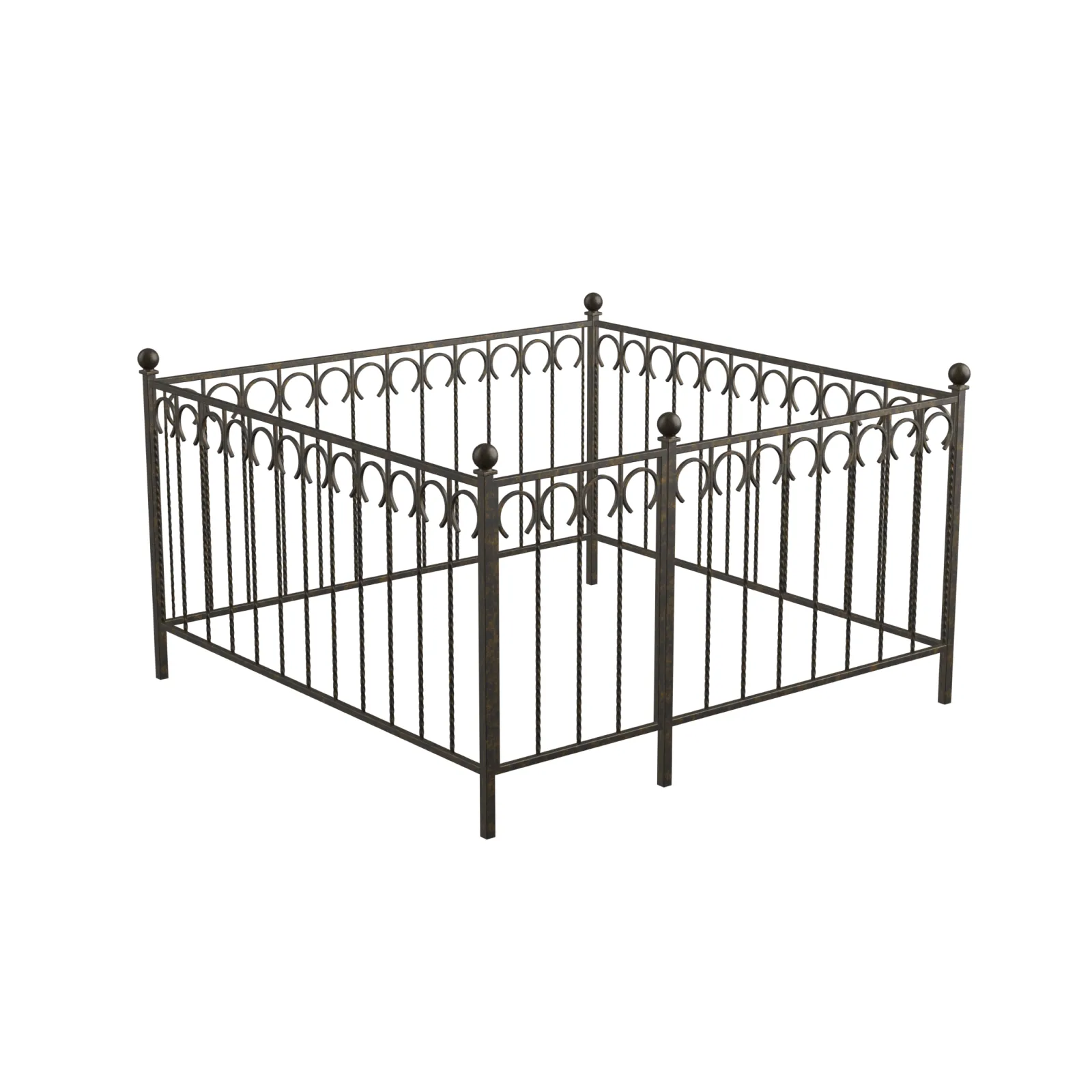 Ограда ОК-002 - фото