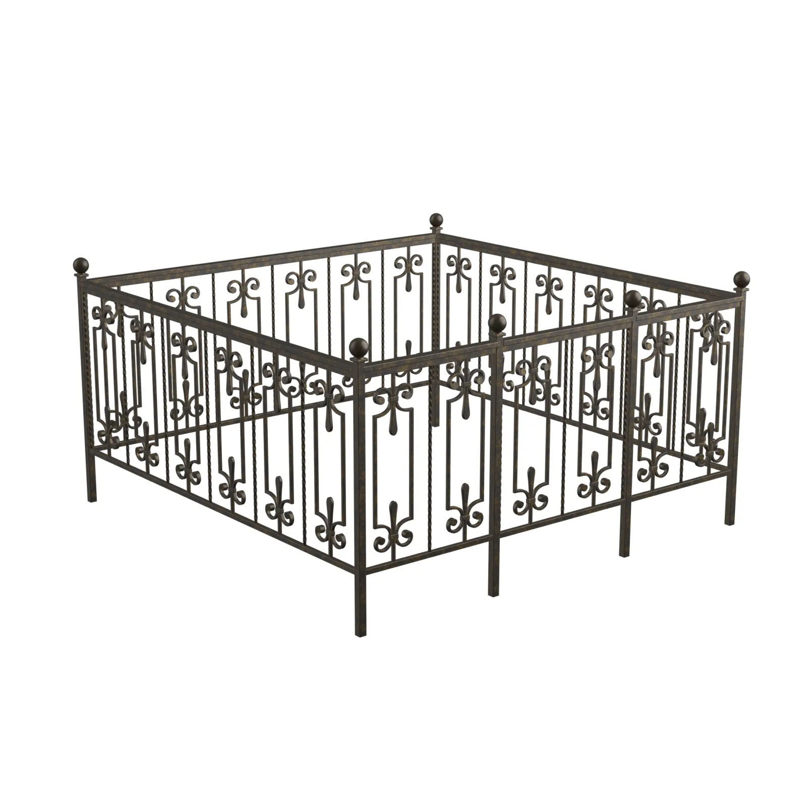 Ограда ОК-018 - фото