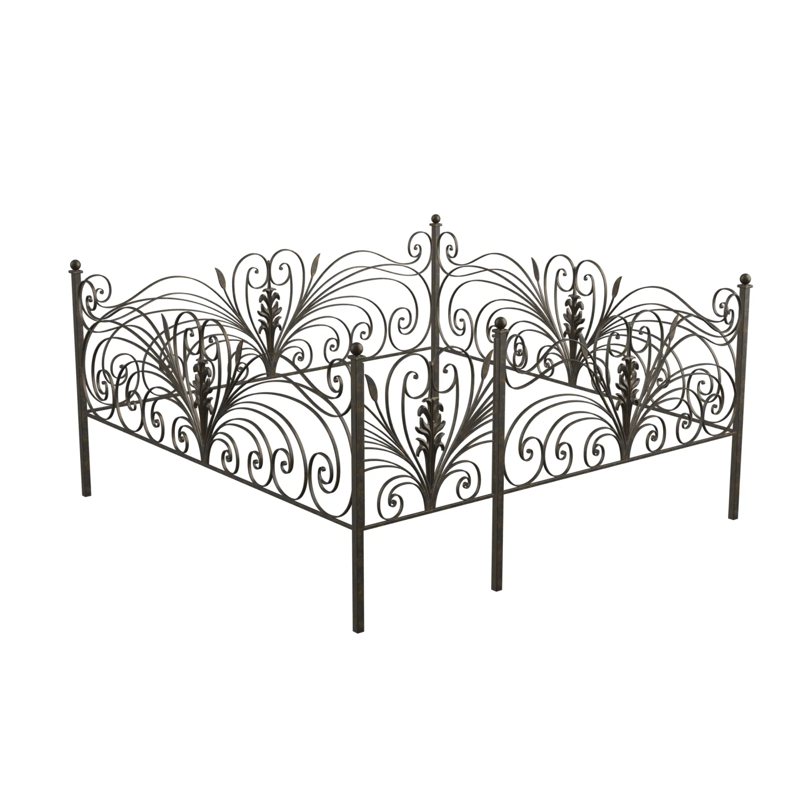 Ограда ОК-019 - фото