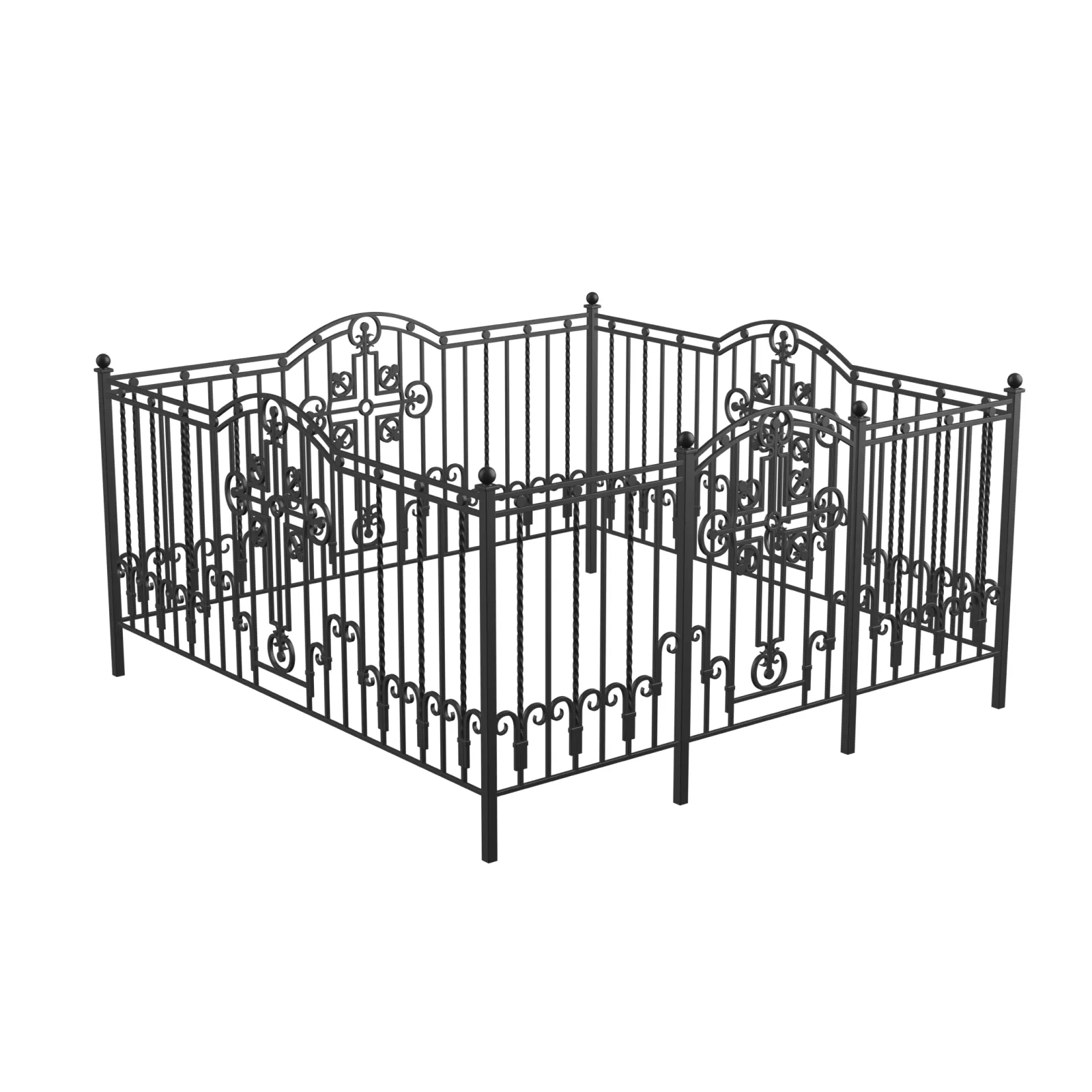 Ограда ОК-020 - фото