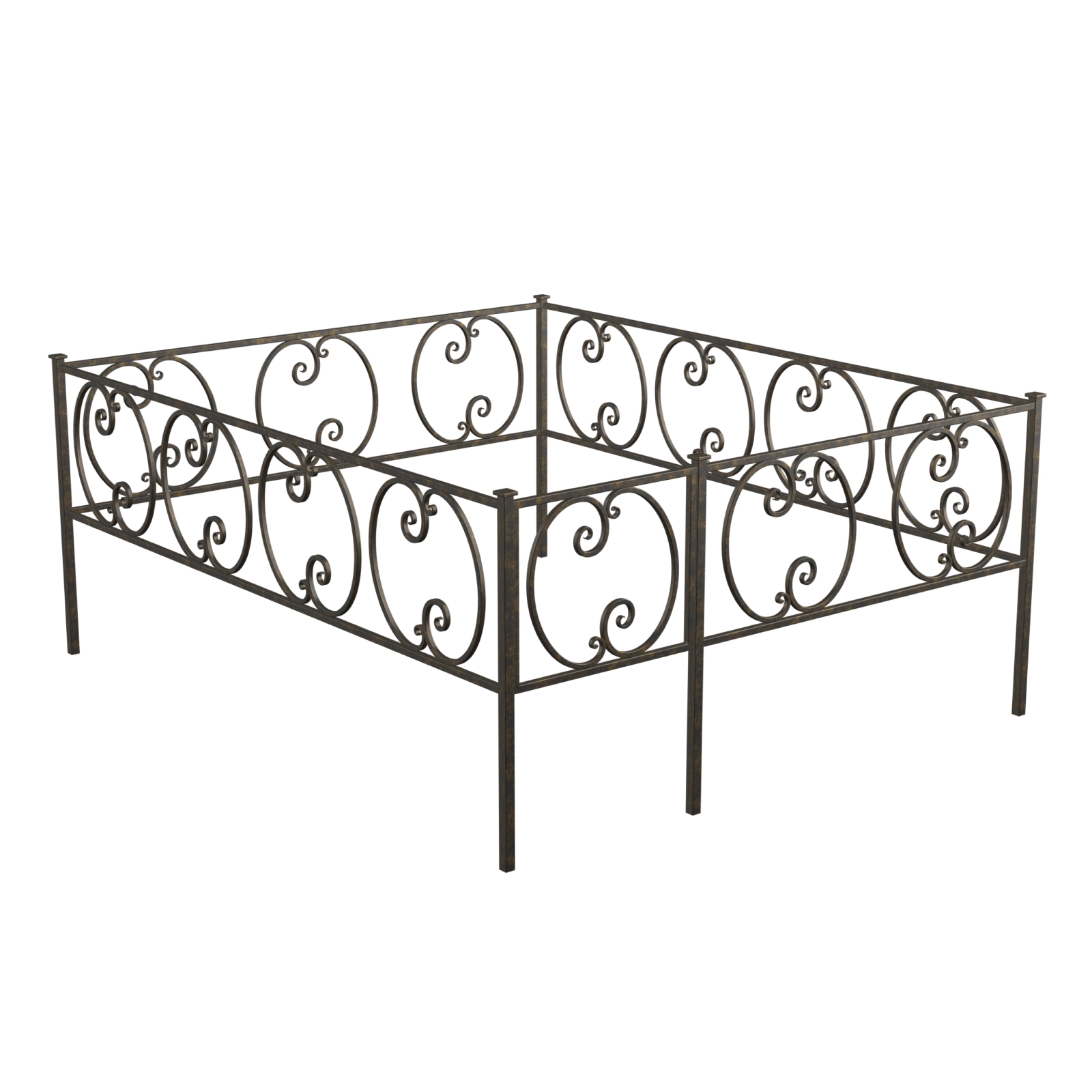 Ограда ОМ-014 - фото