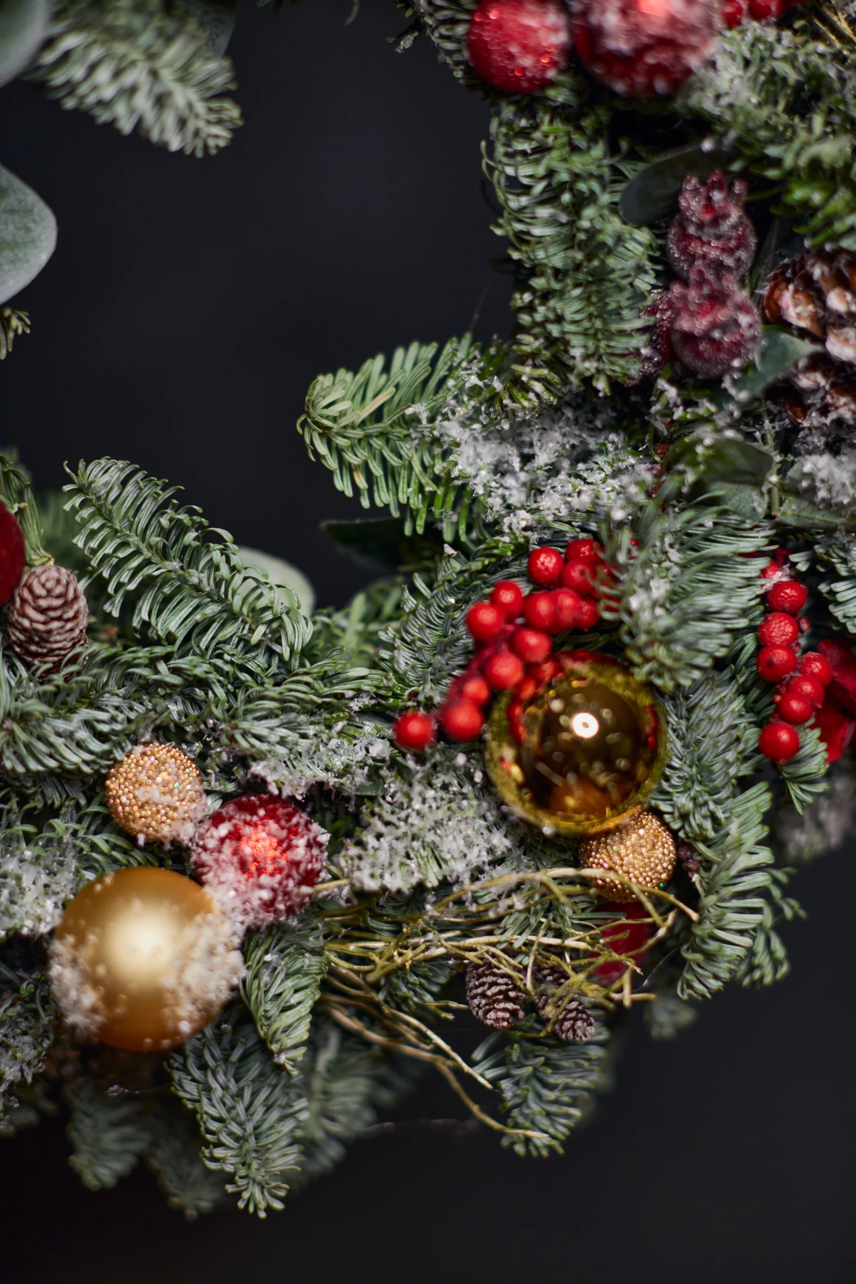 Венок В-004, 40 см - фото 3