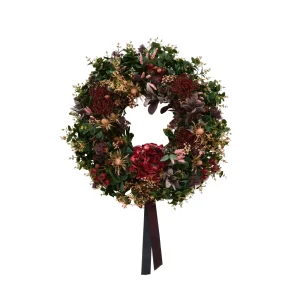 Венок В-001, 70 см - фото