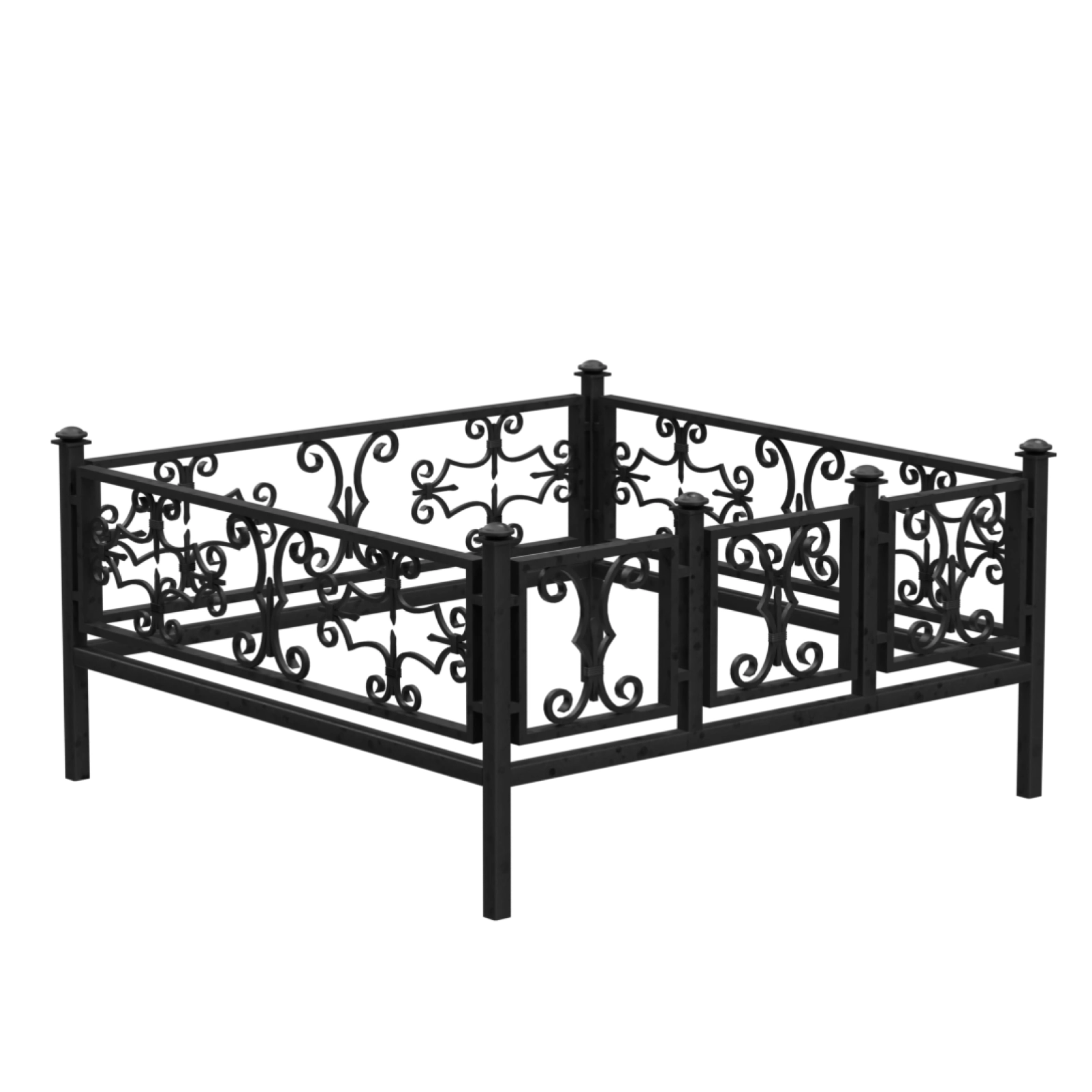 Ограда ОК-057 - фото