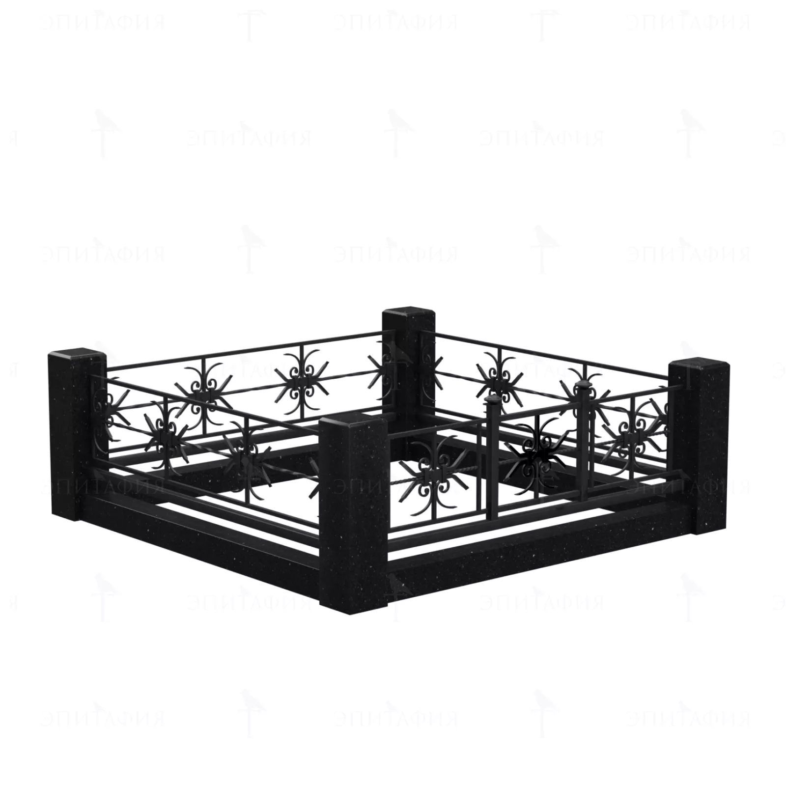 Ограда ОК-076 - фото