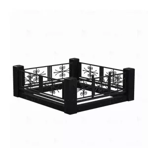 Ограда ОК-077 - фото