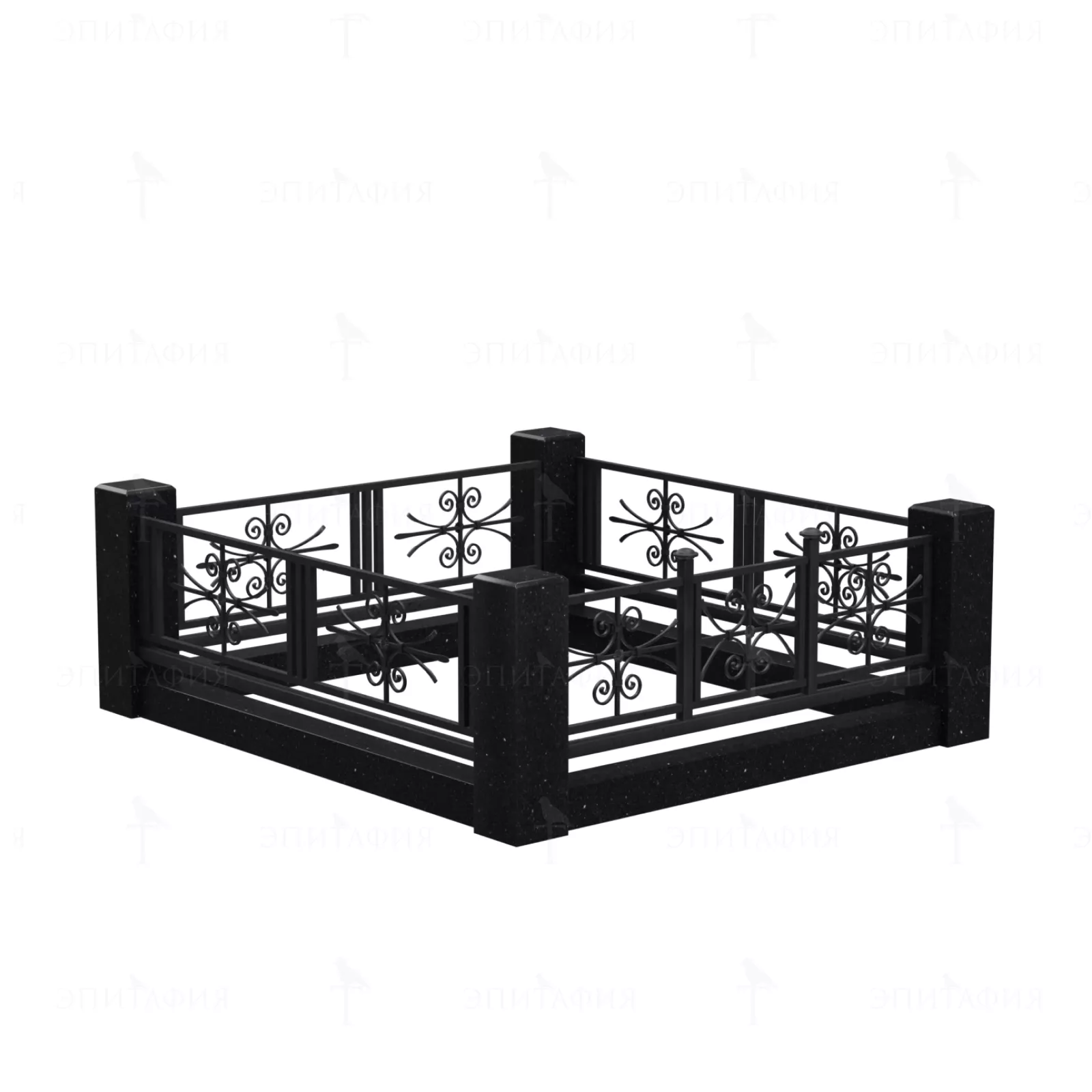 Ограда ОК-077 - фото