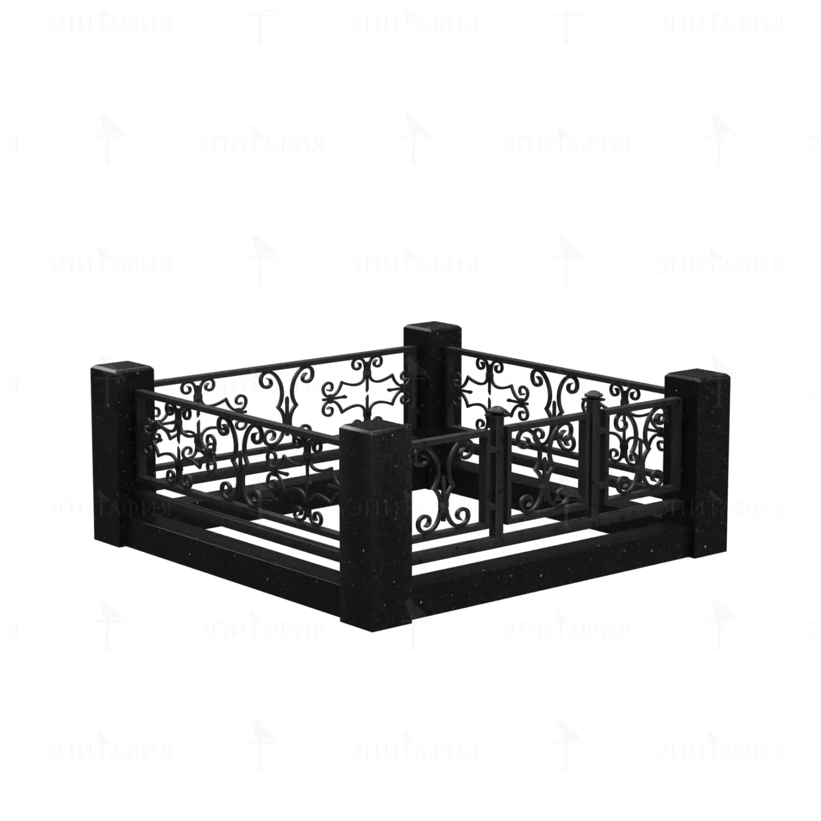 Ограда ОК-092 - фото