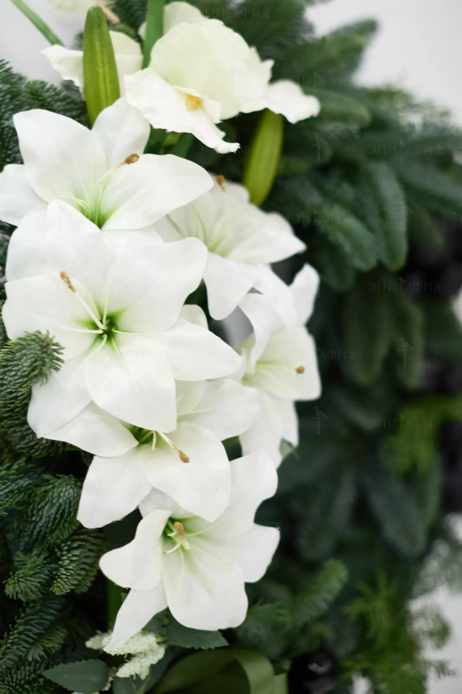 Венок В-010, 40 см - фото 2