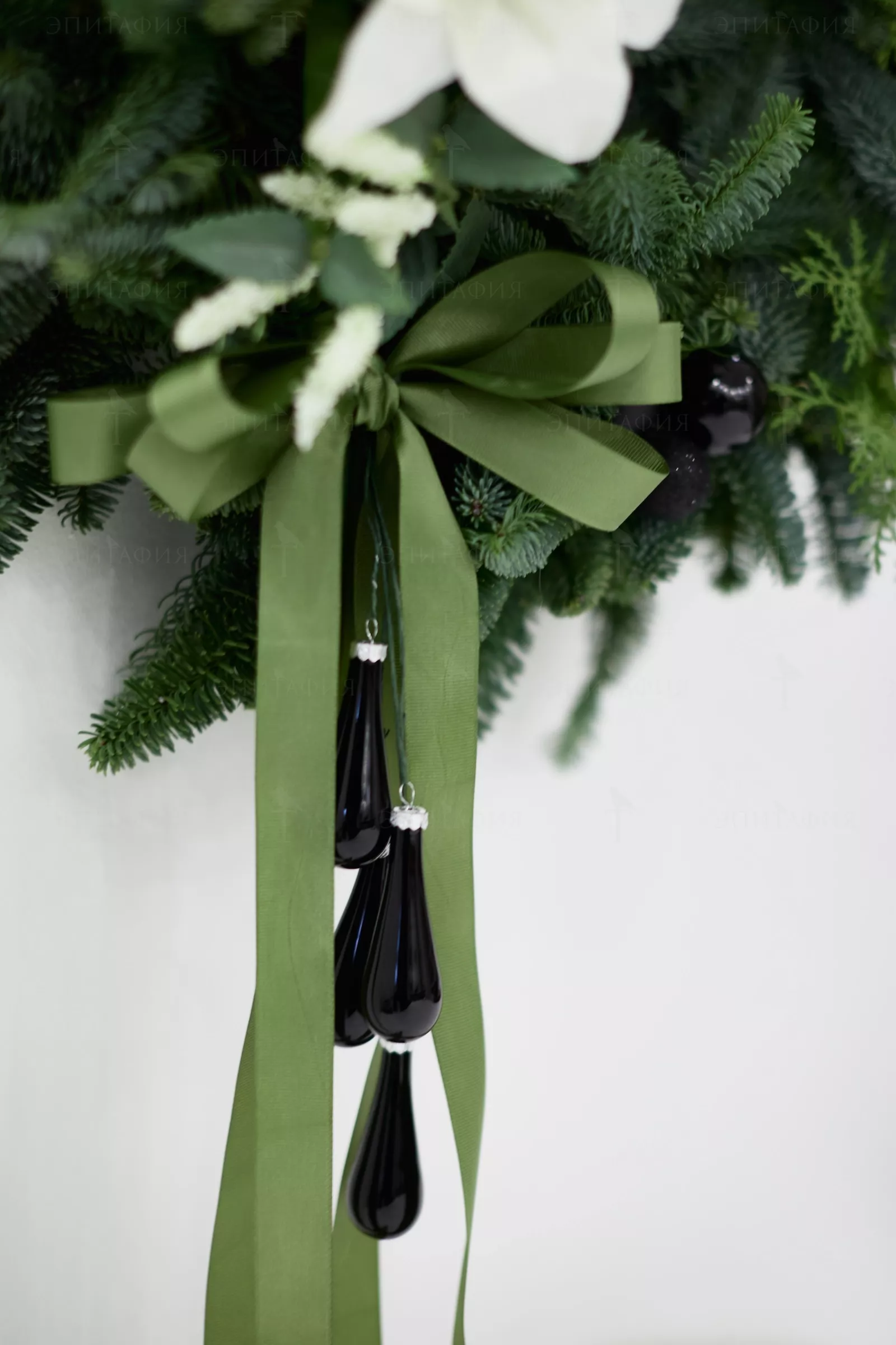 Венок В-010, 40 см - фото 4