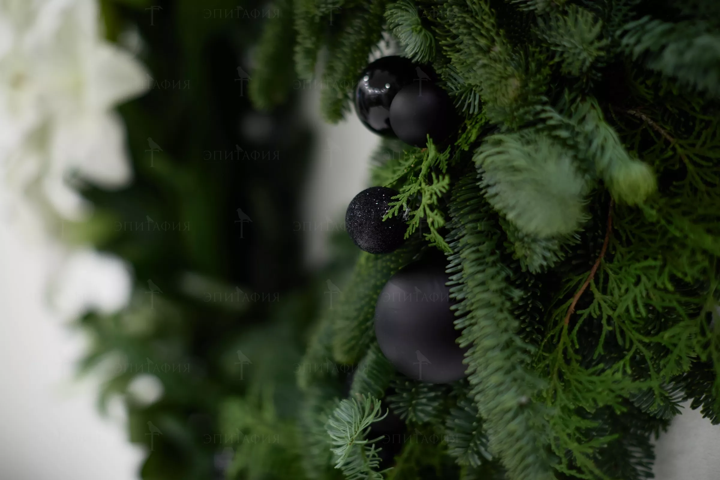 Венок В-010, 40 см - фото 7